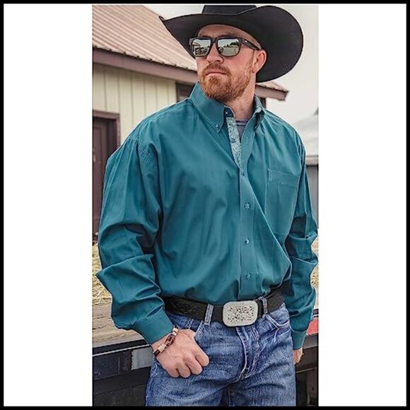 Western Style Belt Genuine Leather Silver Buckle Unisex Vintage Country Fashion main image 6